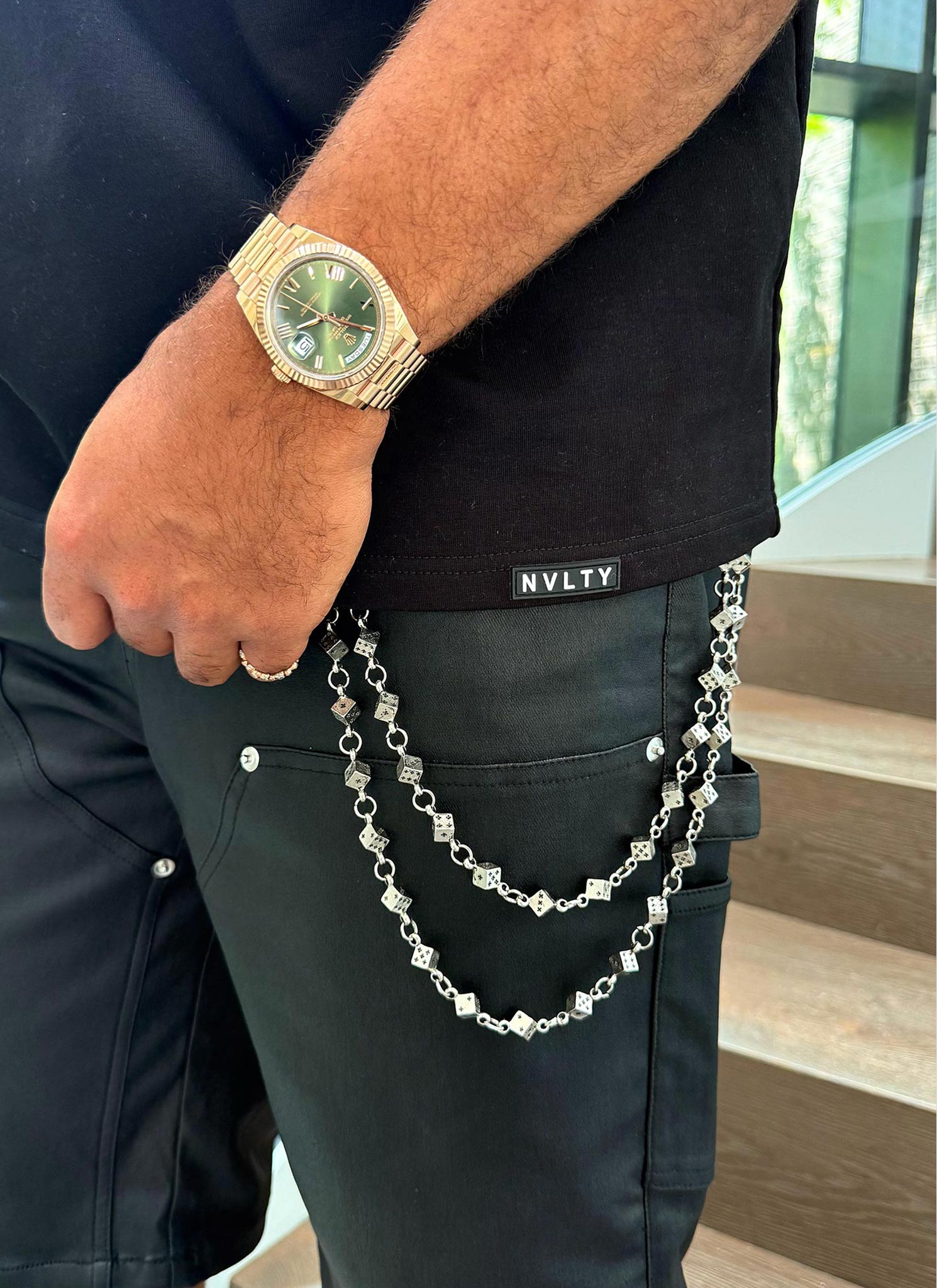 Dice Double Trouser Chain