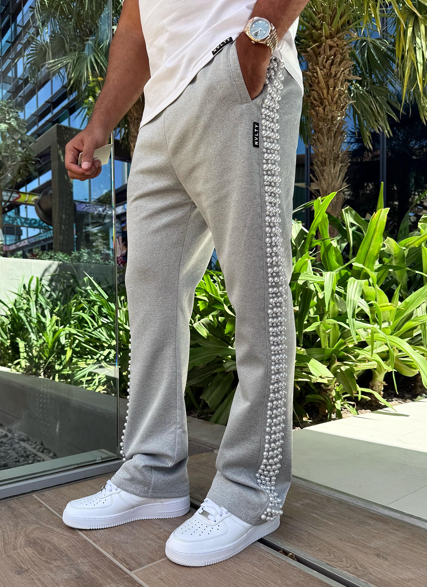 Pearl Joggers - Grey