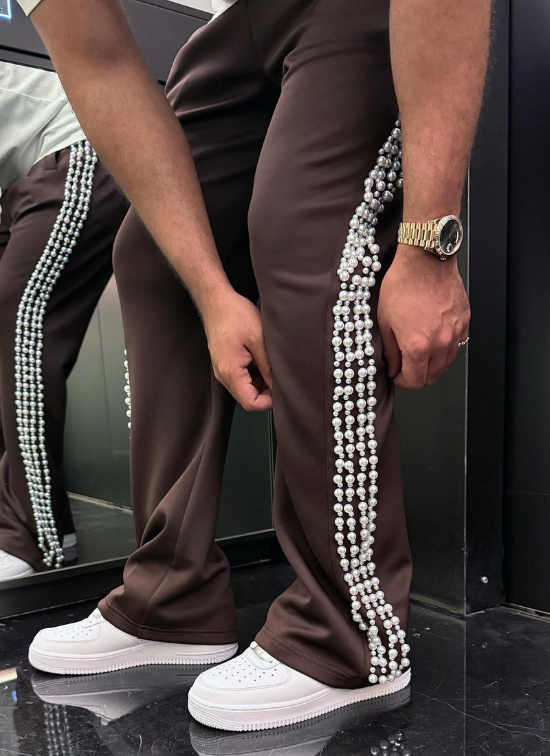 Pantalon de jogging Pearl - Marron