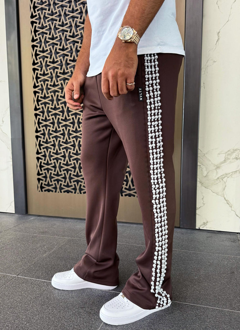 Pantalon de jogging Pearl - Marron