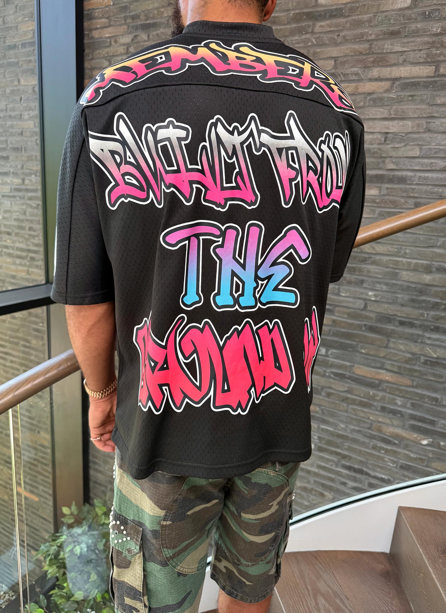 Graffiti Members Jersey - Black