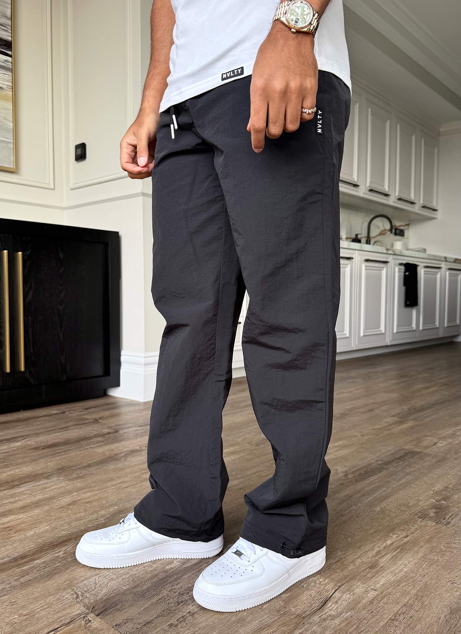 Heavyweight Luxe Track Pants - Black