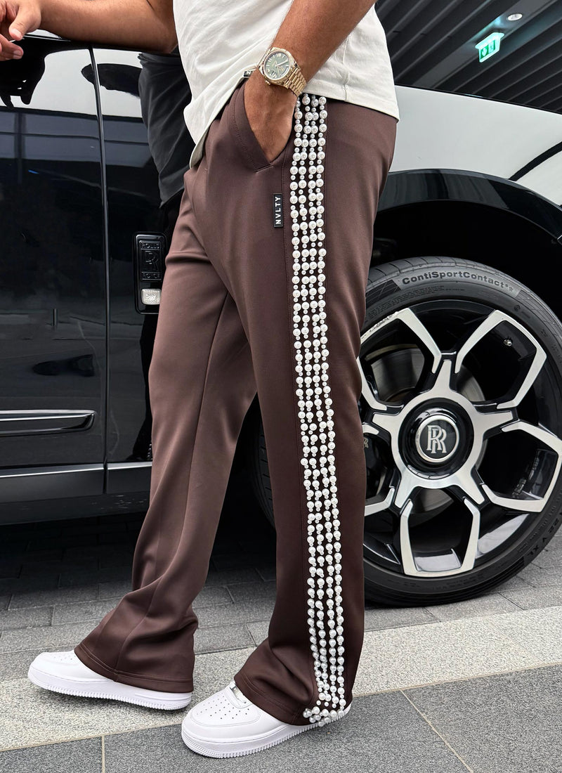 Pantalon de jogging Pearl - Marron