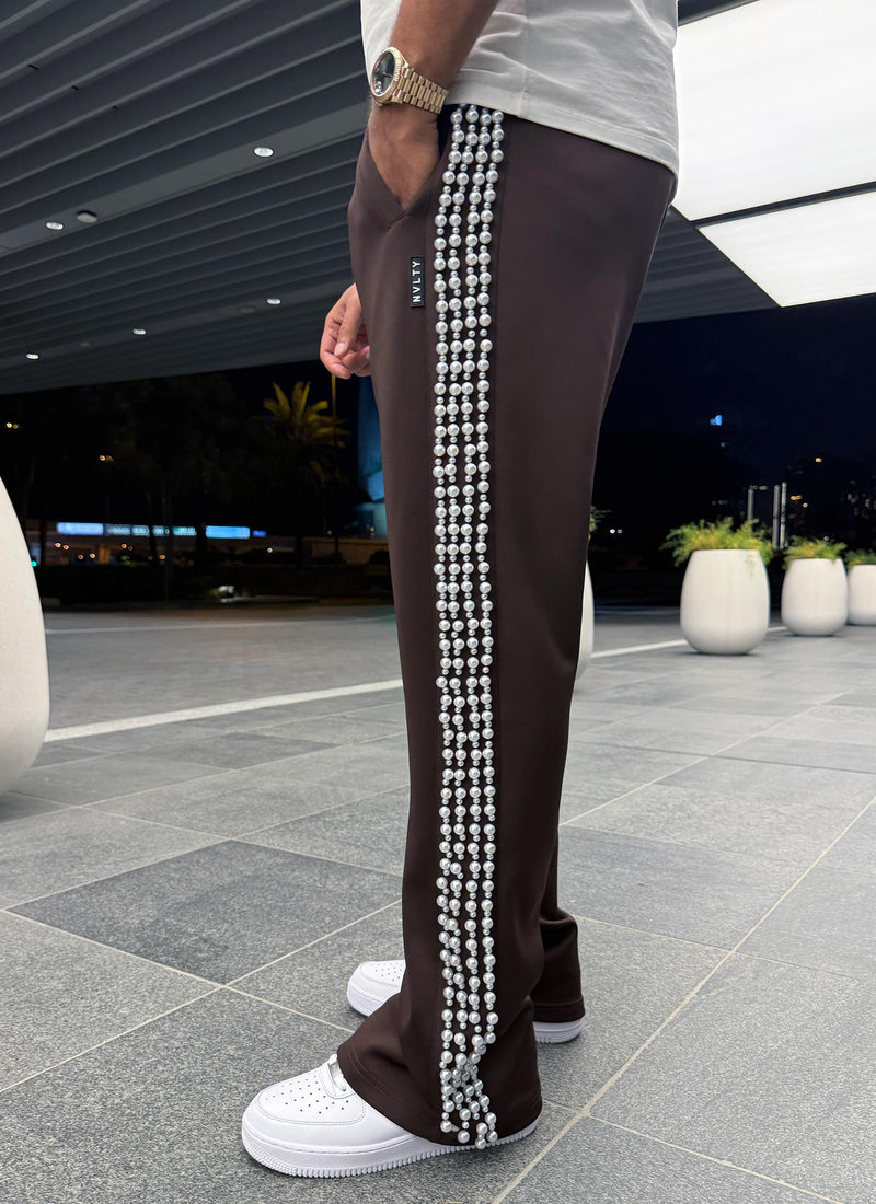 Pantalon de jogging Pearl - Marron