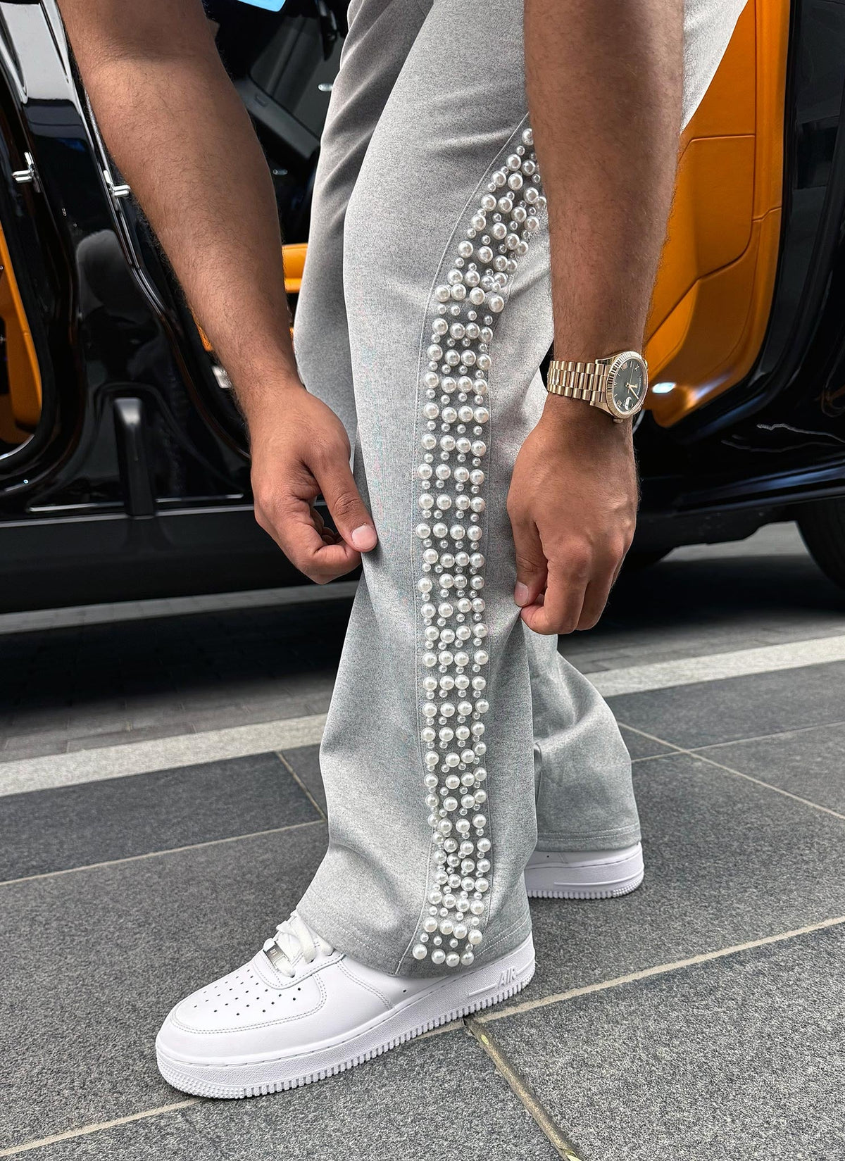 Pantalon de jogging Pearl - Gris
