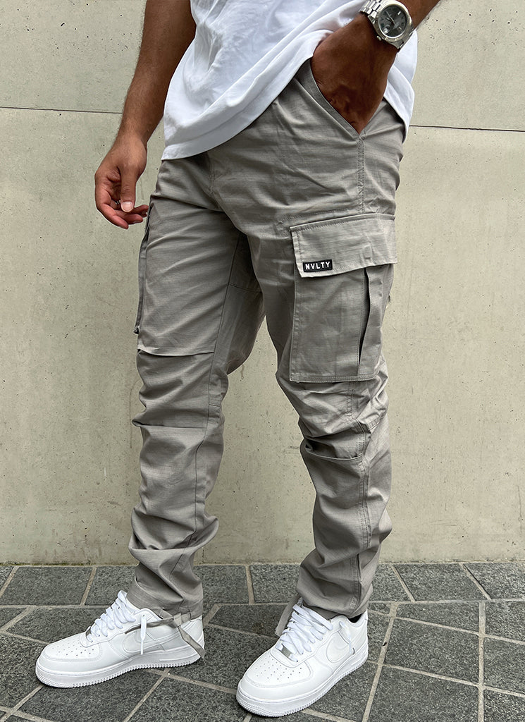 Cargos vintage - Gris clair