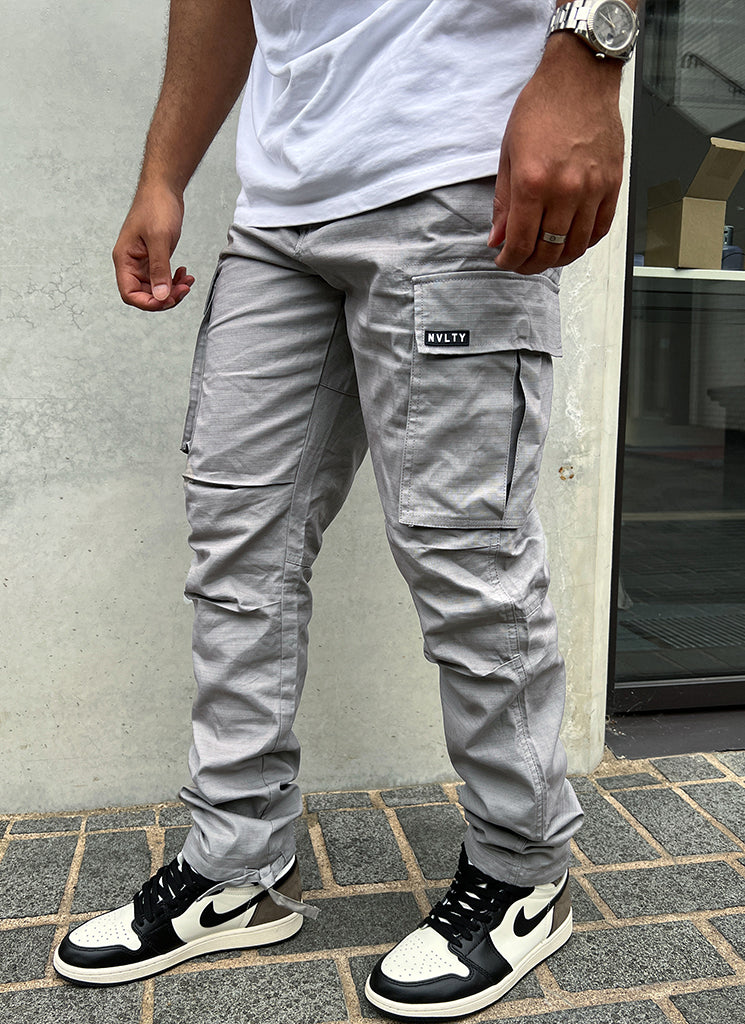 Cargos vintage - Gris clair