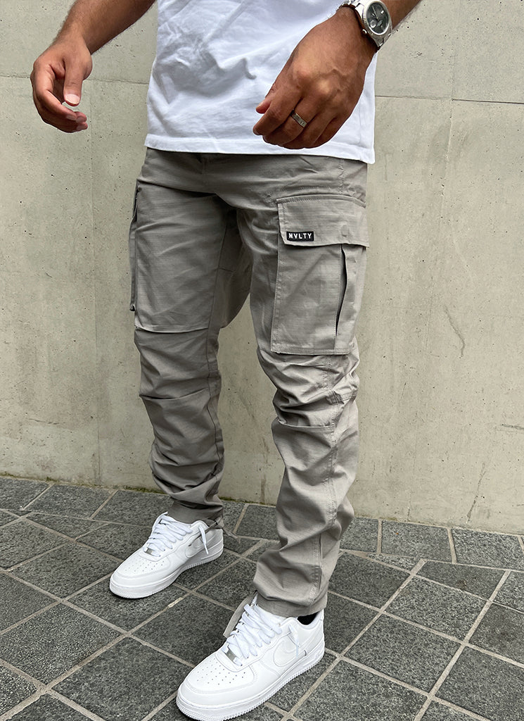 Cargos vintage - Gris clair