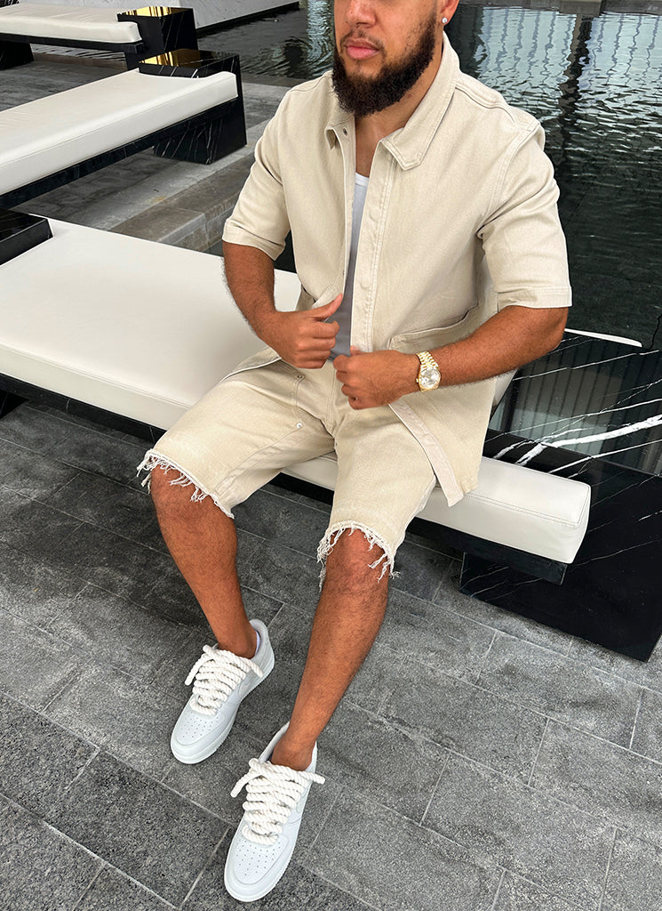 Short en jean vintage Carpenter - Pierre