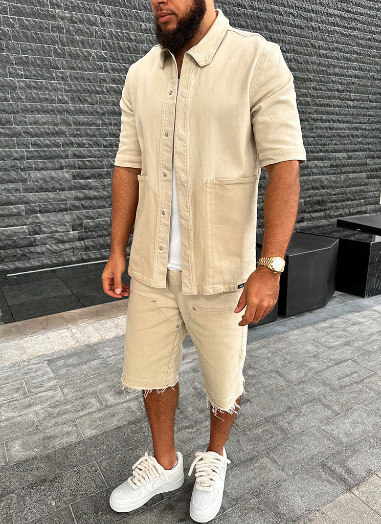 Short en jean vintage Carpenter - Pierre