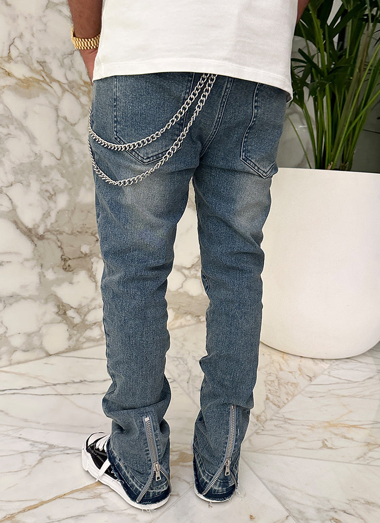 Chaîne de pantalon double cubaine