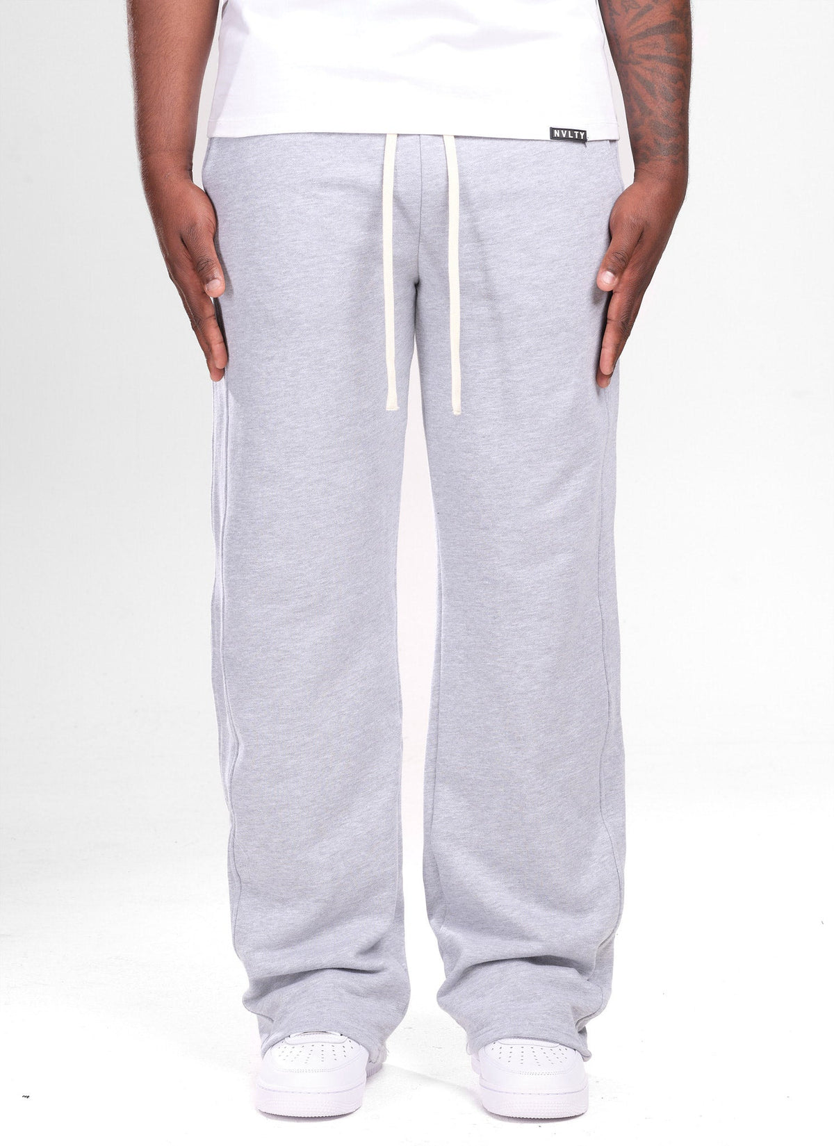 Pantalon de jogging coupe décontractée - Gris