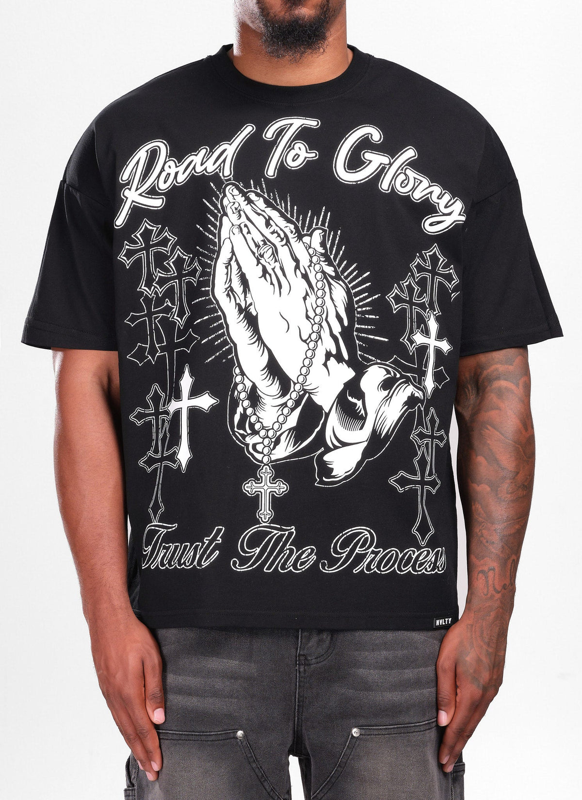 T-shirt « Road To Glory » - Noir