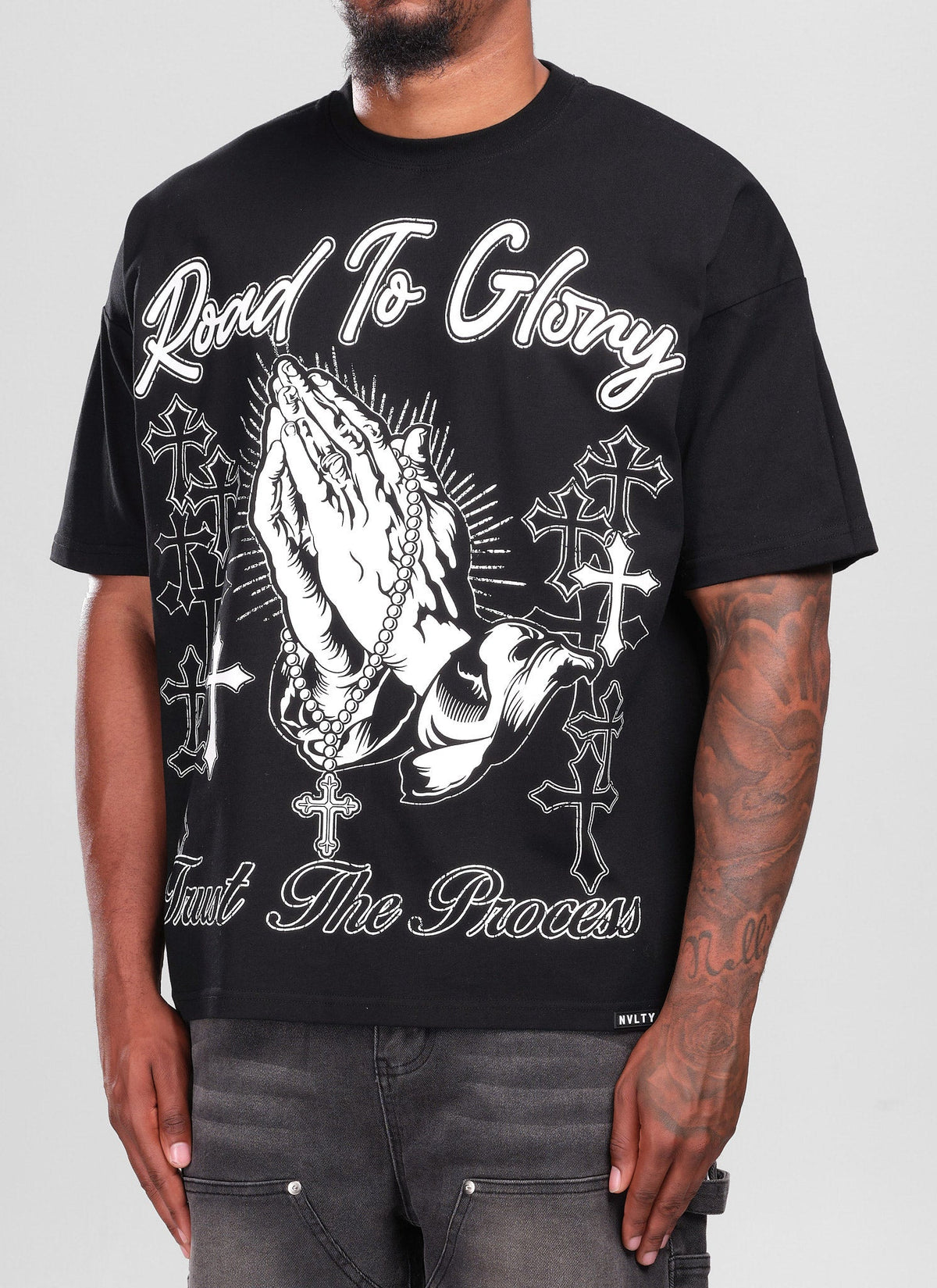 T-shirt « Road To Glory » - Noir