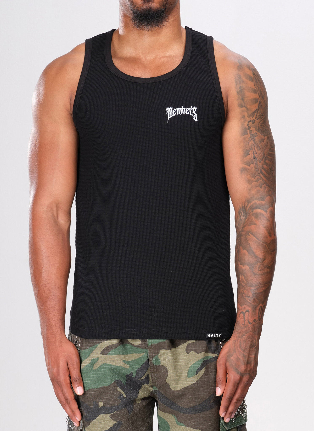 Members Arc Vest - Black