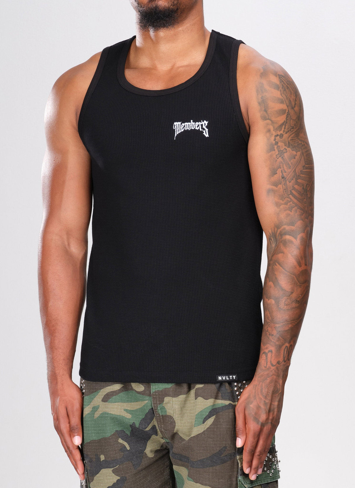 Members Arc Vest - Black