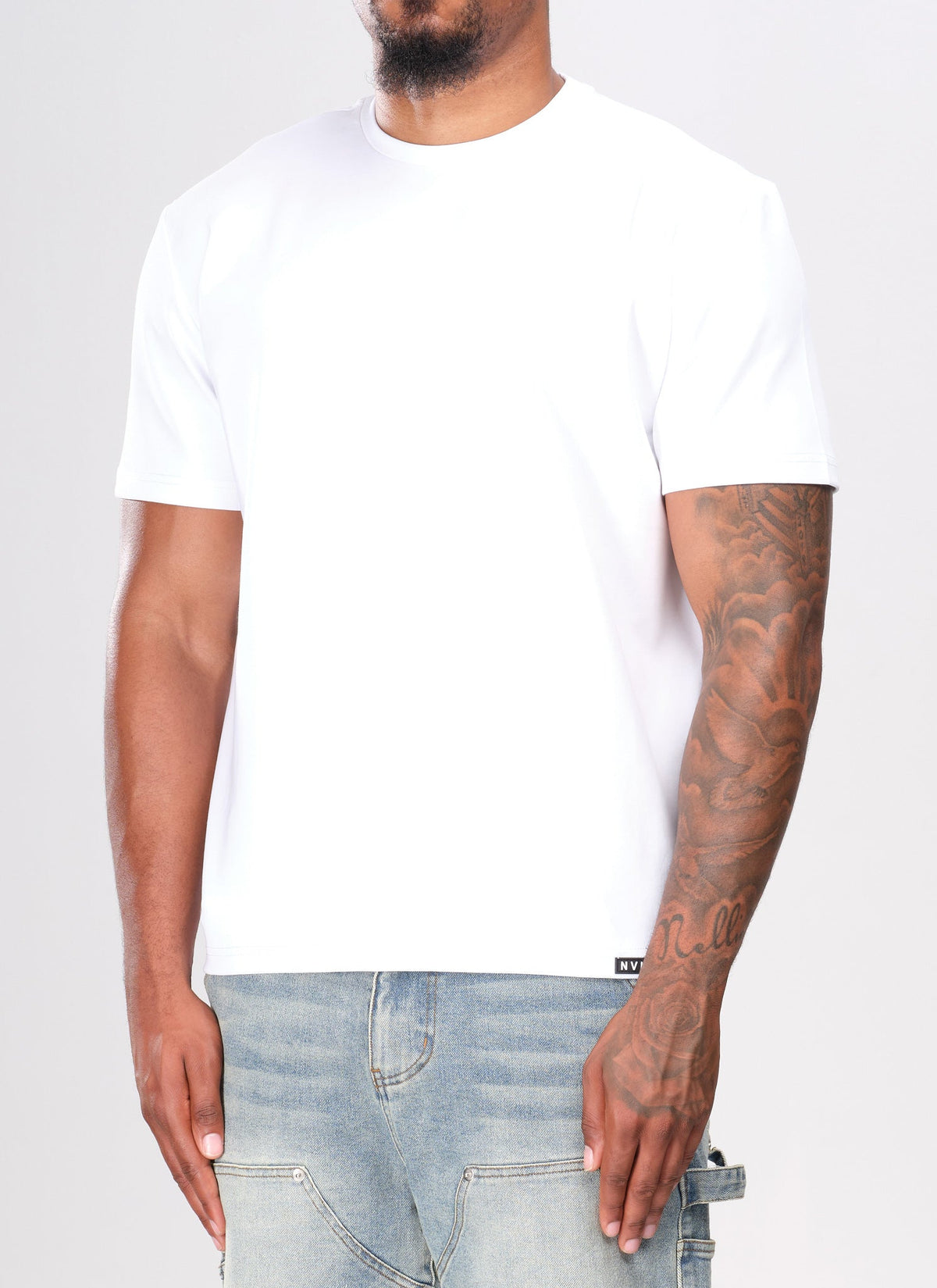 Luxe Cotton T-Shirt - White