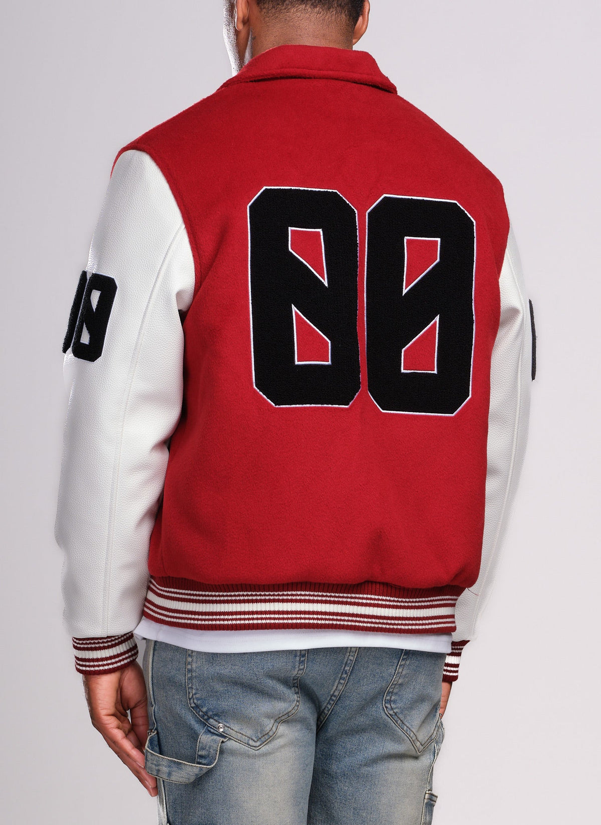 All Star Varsity Jacket - Red