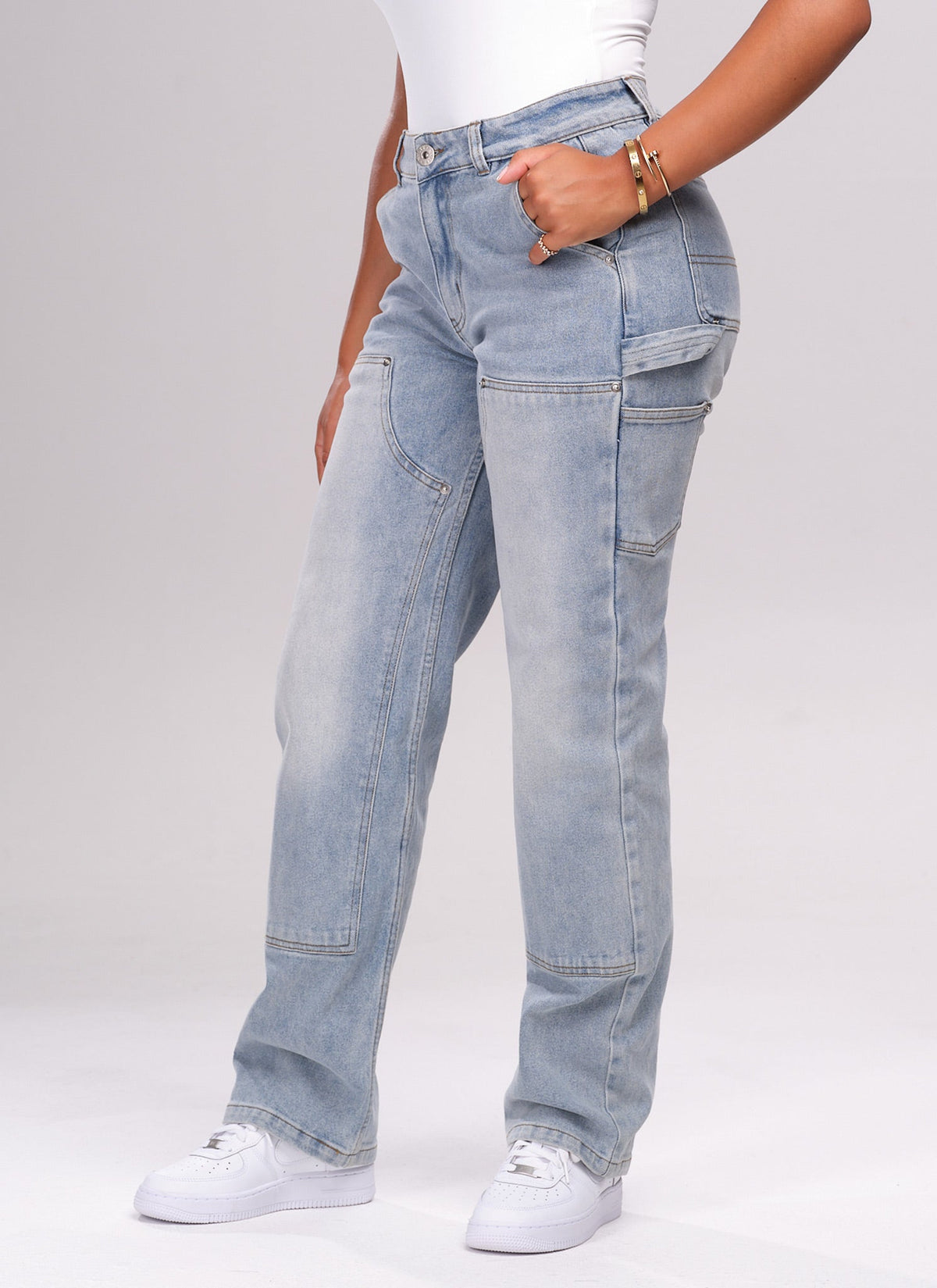 Vintage Carpenter Jeans - Blue