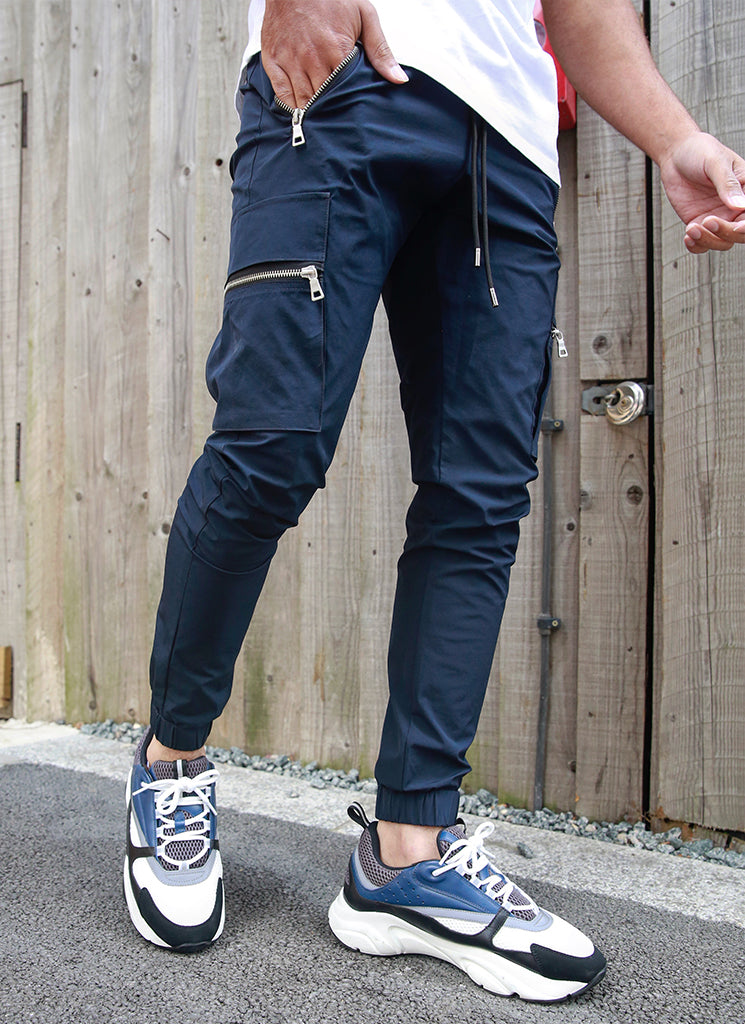 Pantalon de survêtement tactique - Bleu marine