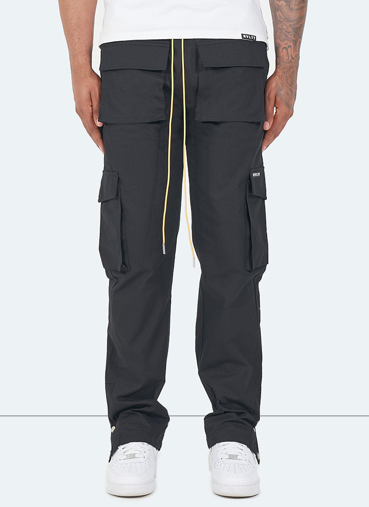 Pantalon cargo Snapper vintage - Noir