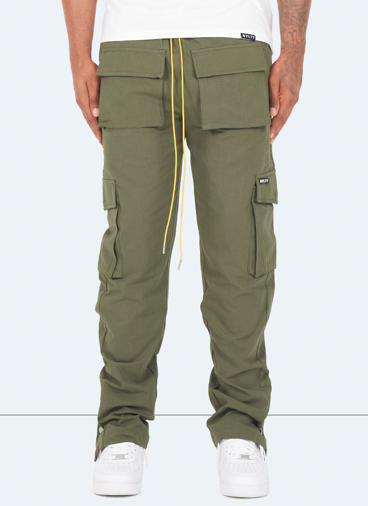 Pantalon cargo Snapper vintage - Kaki