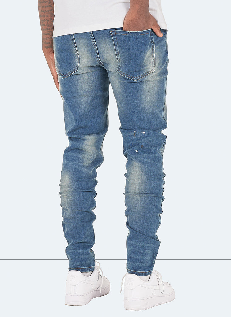 Jeans Smoke - Bleu