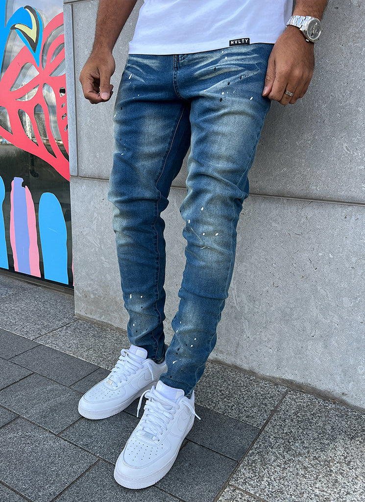 Jeans Smoke - Bleu