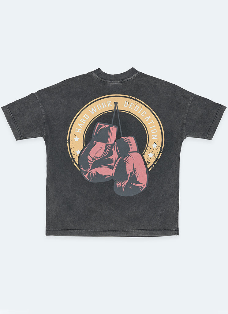 T-shirt Undisputed - Noir délavé