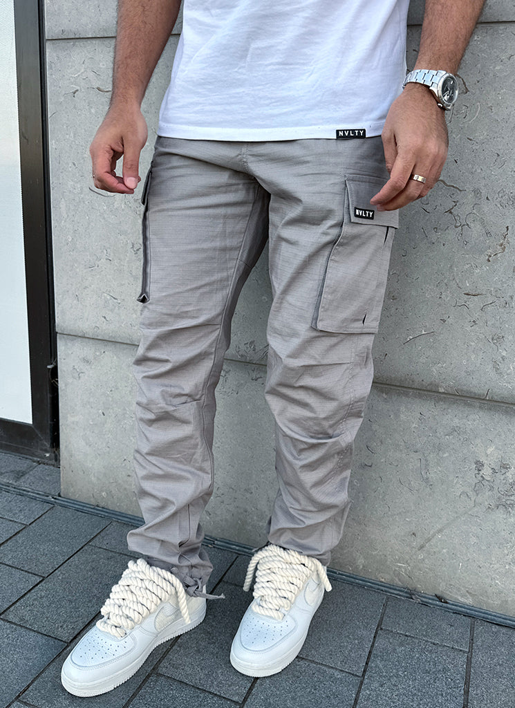Cargos vintage - Gris clair