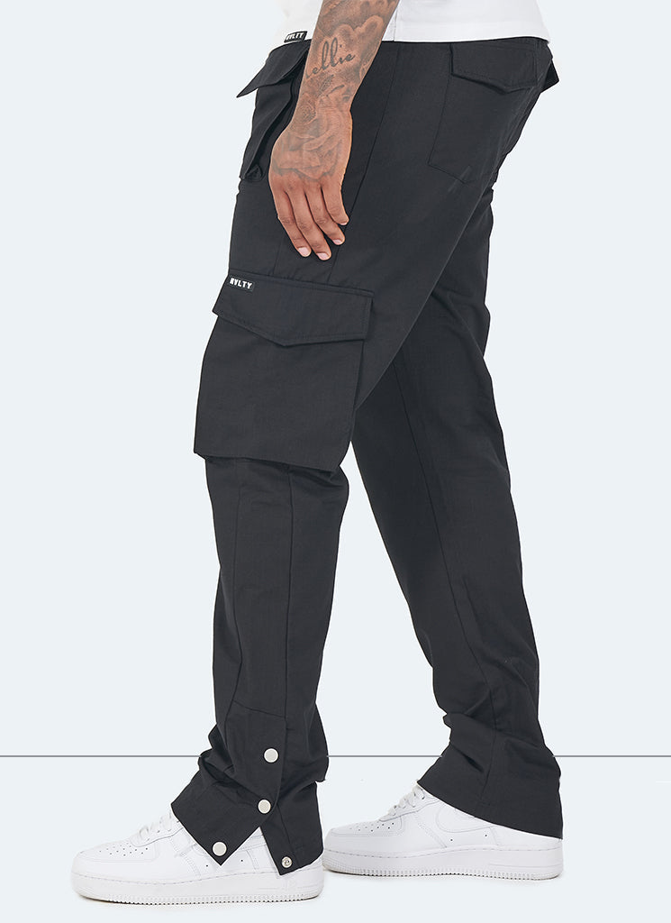 Pantalon cargo Snapper vintage - Noir