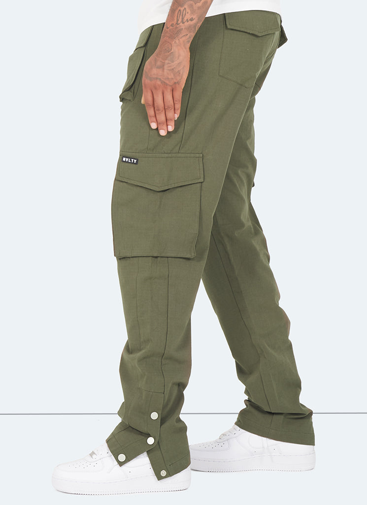 Pantalon cargo Snapper vintage - Kaki