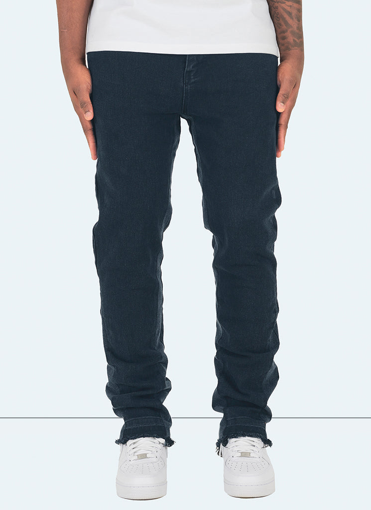 Vintage Flare Jeans - Schwarz