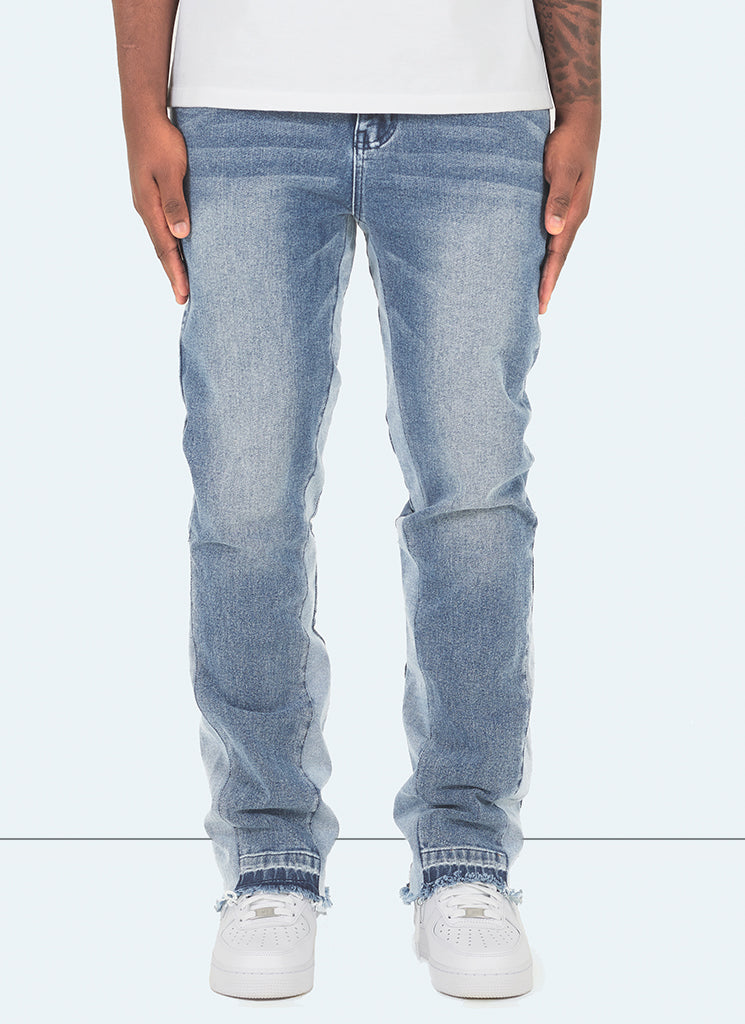 Vintage Flare Jeans - Blau 