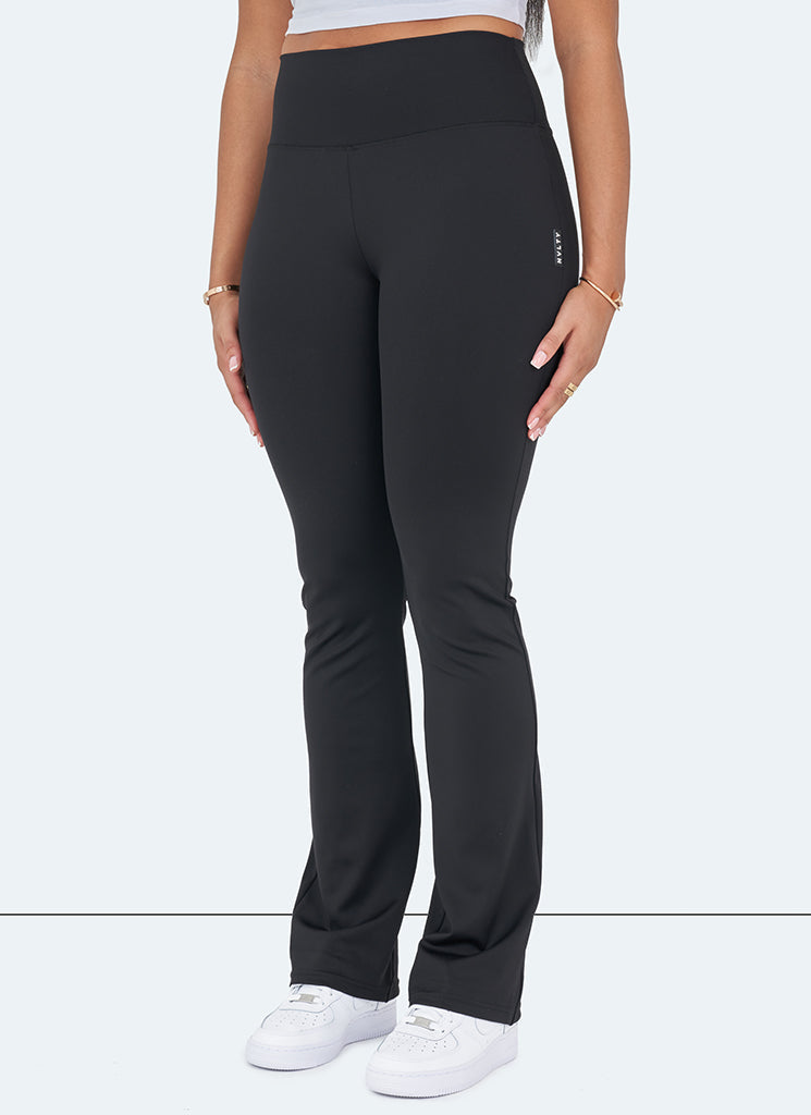 Leggings évasés - Noir 