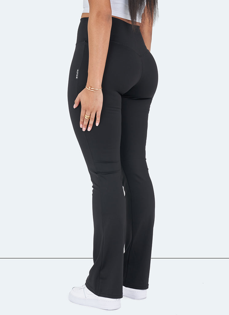 Leggings évasés - Noir 