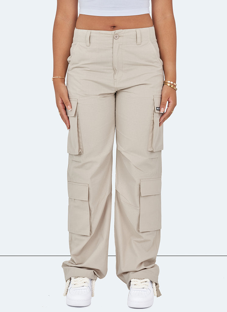 Pantalon cargo vintage à jambes larges - Pierre