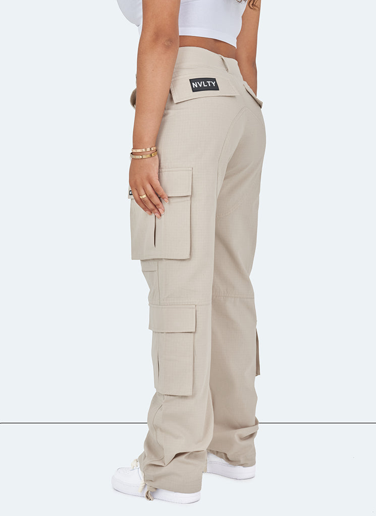 Pantalon cargo vintage à jambes larges - Pierre