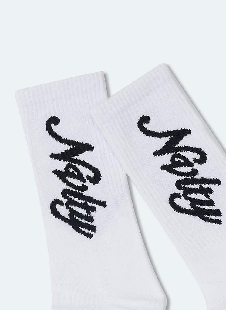 Chaussettes Signature - Blanches