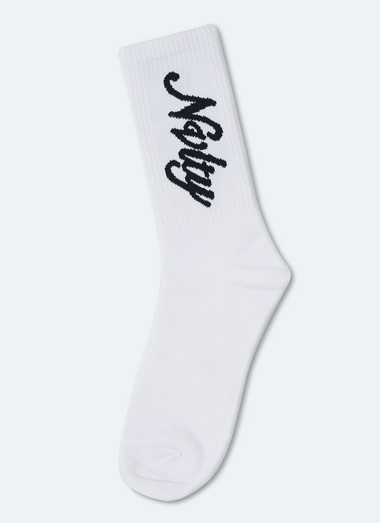 Chaussettes Signature - Blanches