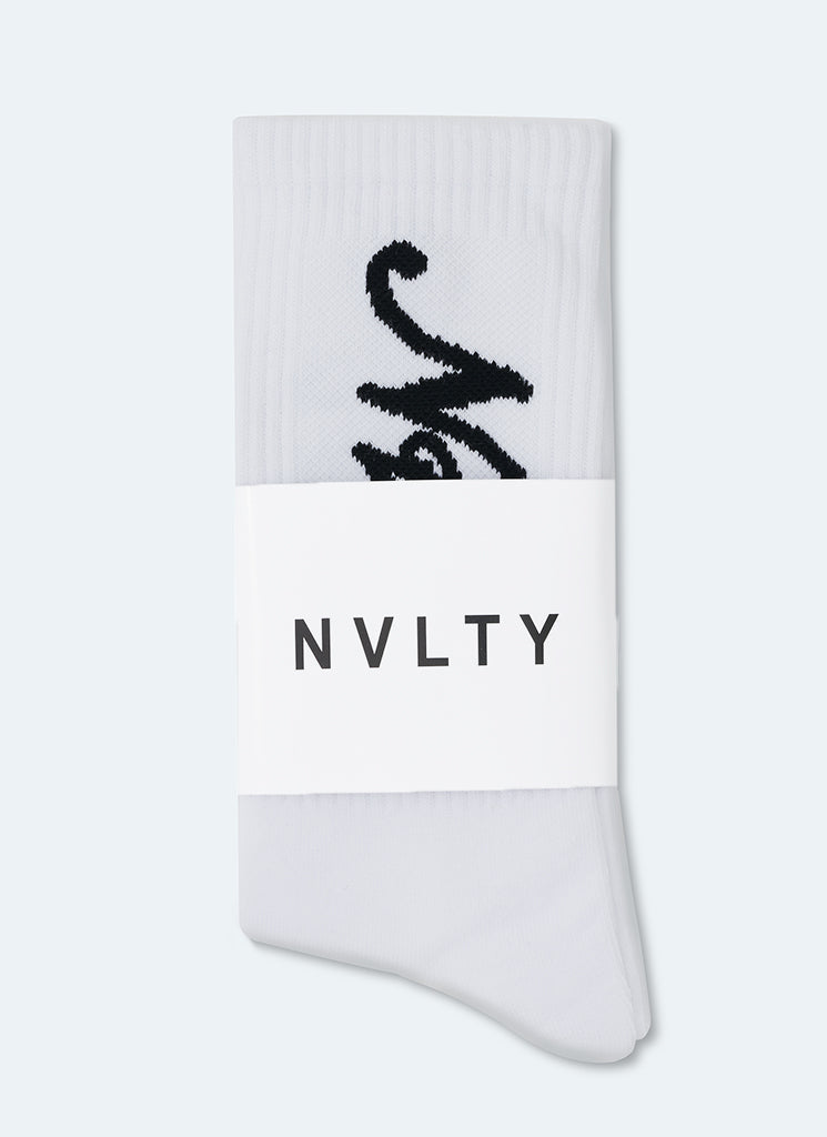 Chaussettes Signature - Blanches